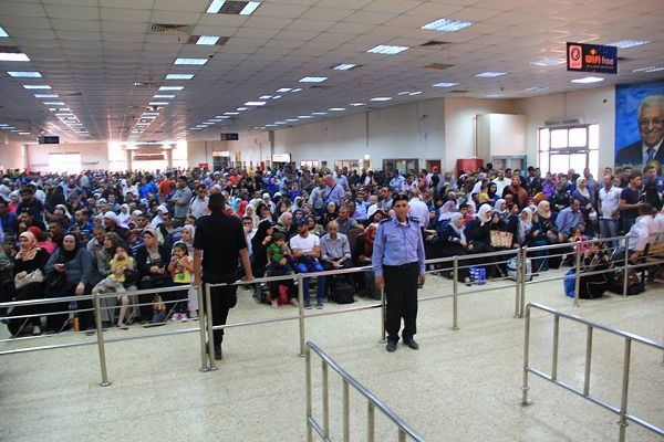 Palestinians prohibited from traveling through the Al-Karama crossing during the period (2012 - mid-2018)