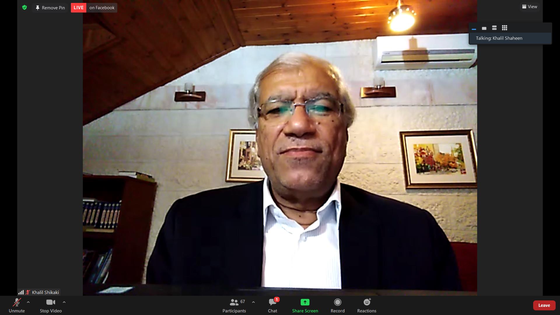 الشقاقي: البرغوثي سيفوز في الانتخابات الرئاسية وصفقة تبادل أسرى تخدم قائمة "حماس"