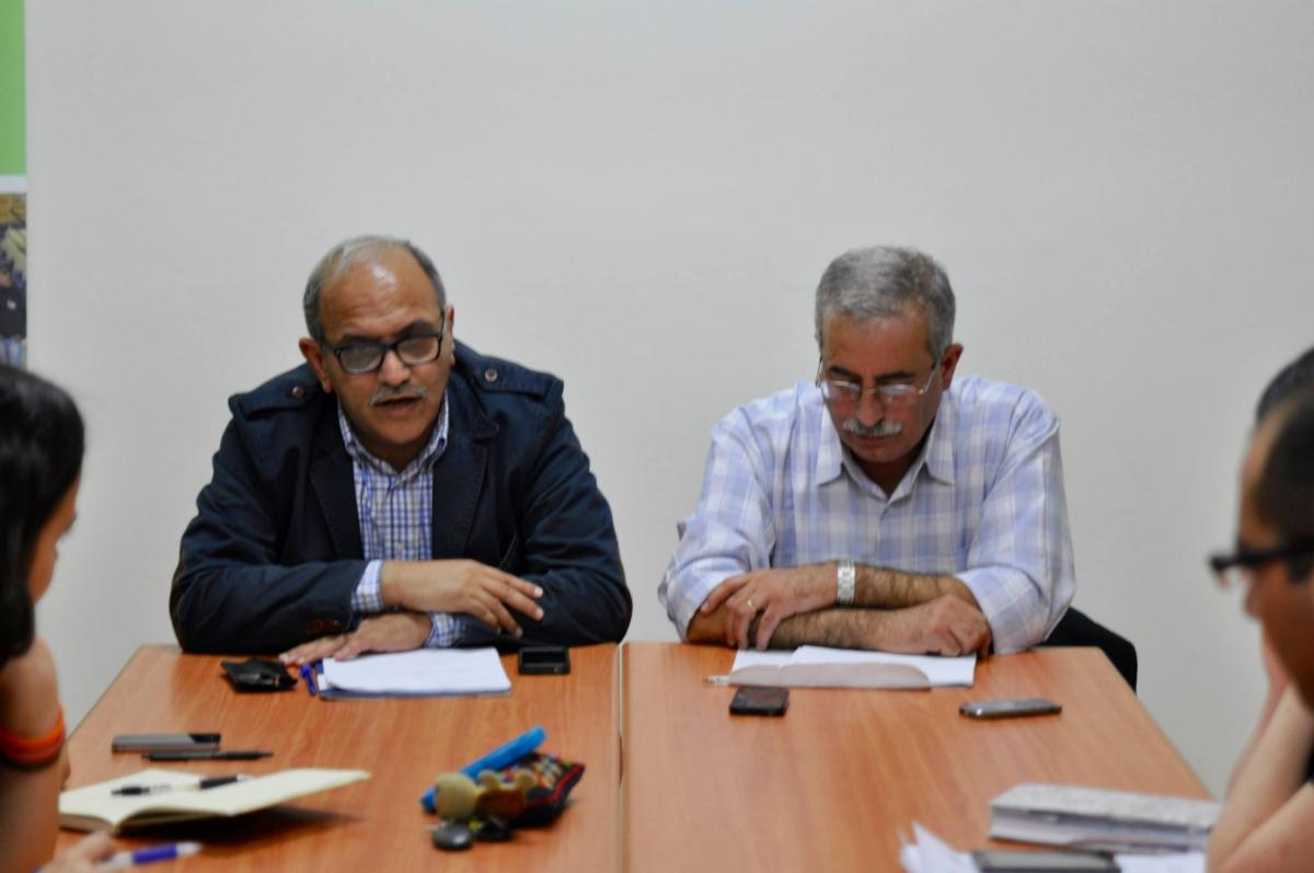 A seminar in Haifa on the document "Rebuilding the Institutions of the Liberation Organization"