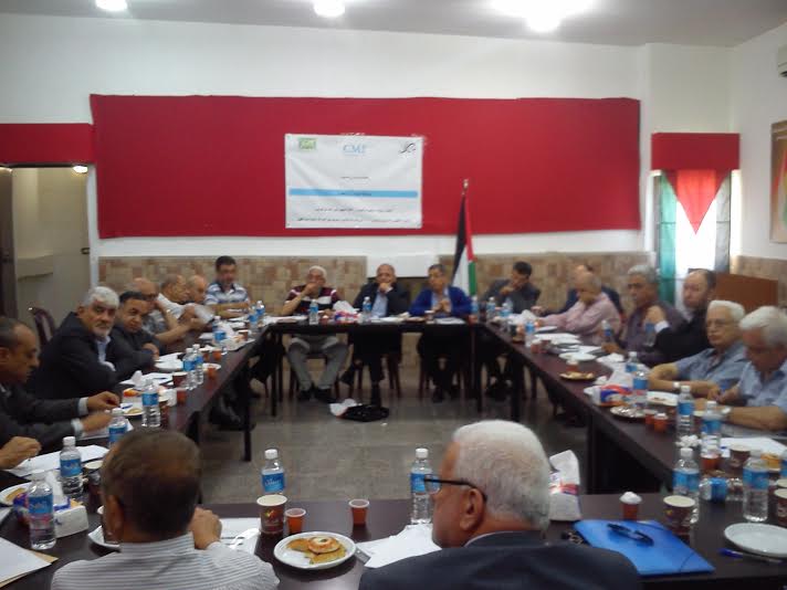 During a workshop organized by "Masarat," "Aayoun," and "CMI" in Beirut, Mar Elias Camp: A call to end the division based on reviewing the experience.