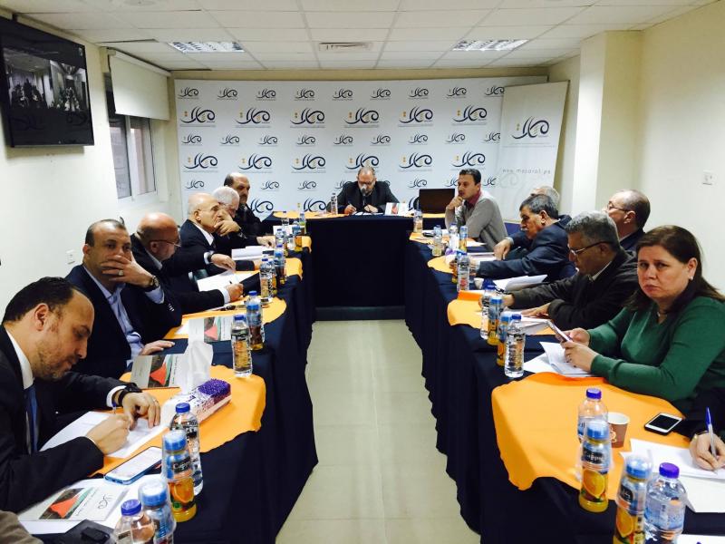 مركز مسارات يعقد لقاءين حواريين في غزة ورام الله ونابلس حول وثيقة الوحدة الوطنية