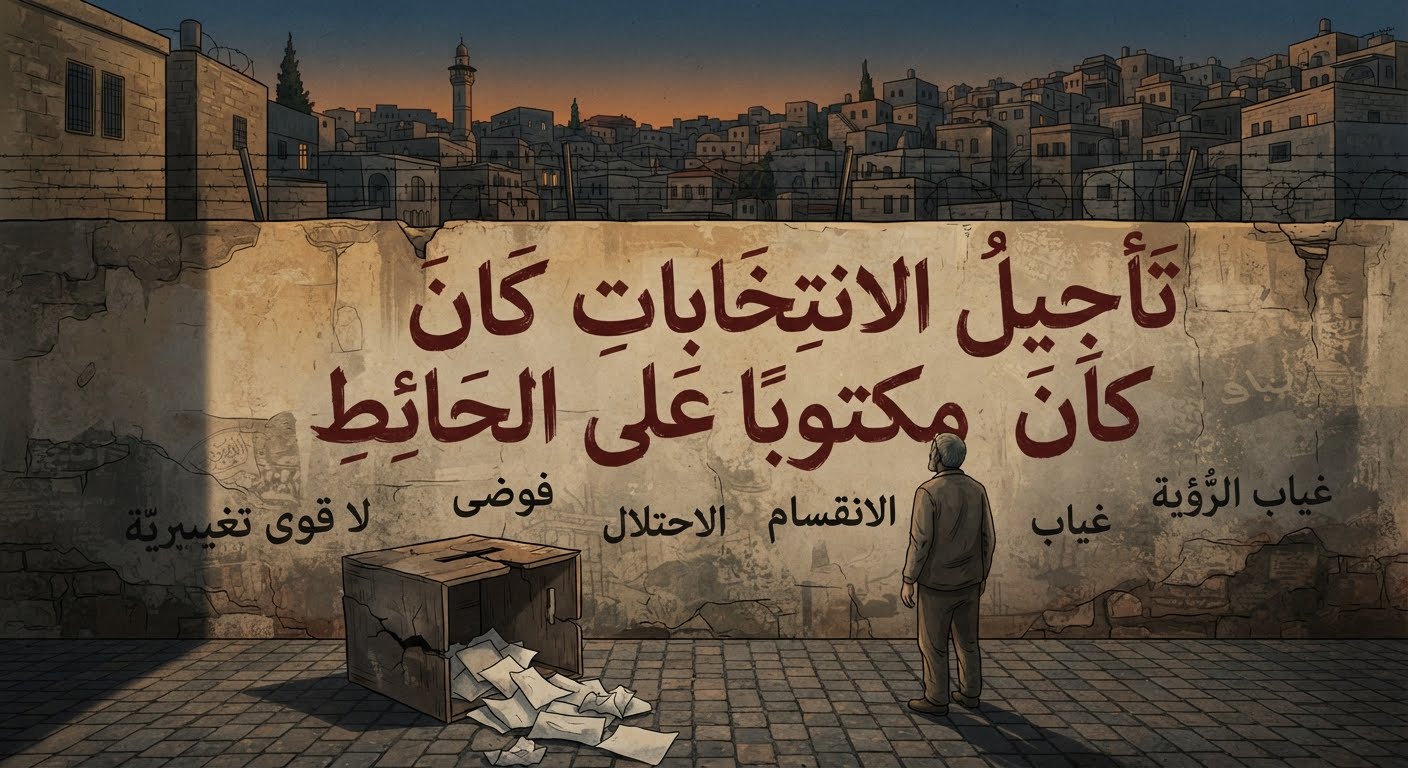 تأجيل الانتخابات كان مكتوبا على الحائط